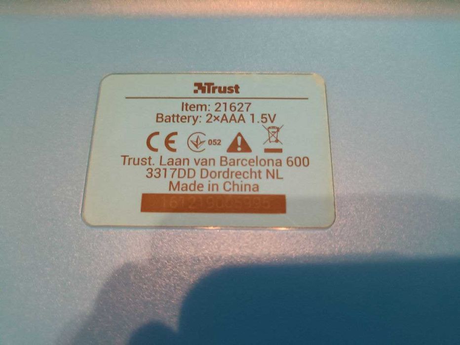 Клавіатура бездротова Trust Veza RF