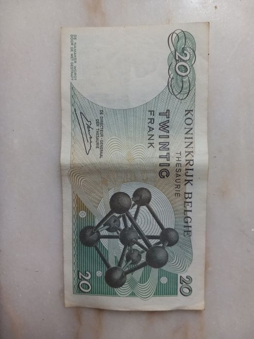 Notas belgas colecção