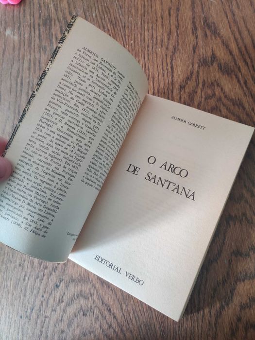 Livro - O Arco de Sant'Ana - Almeida Garrett