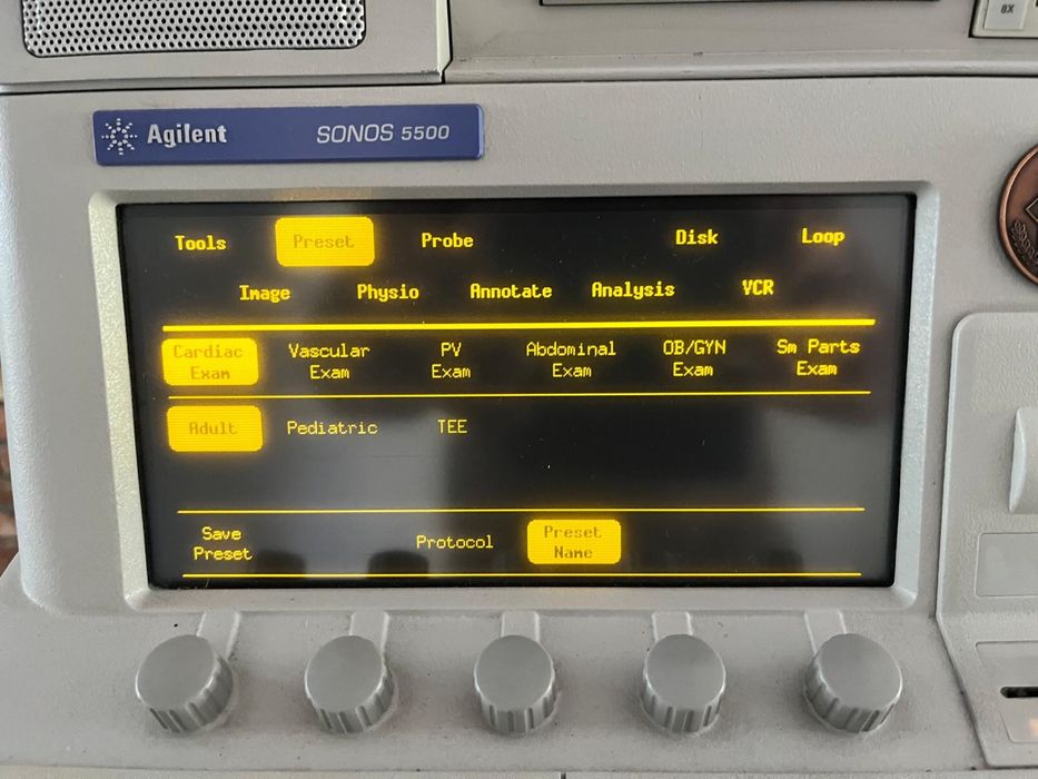 USG Philips Sonos 5500 głowica sektorowa s3