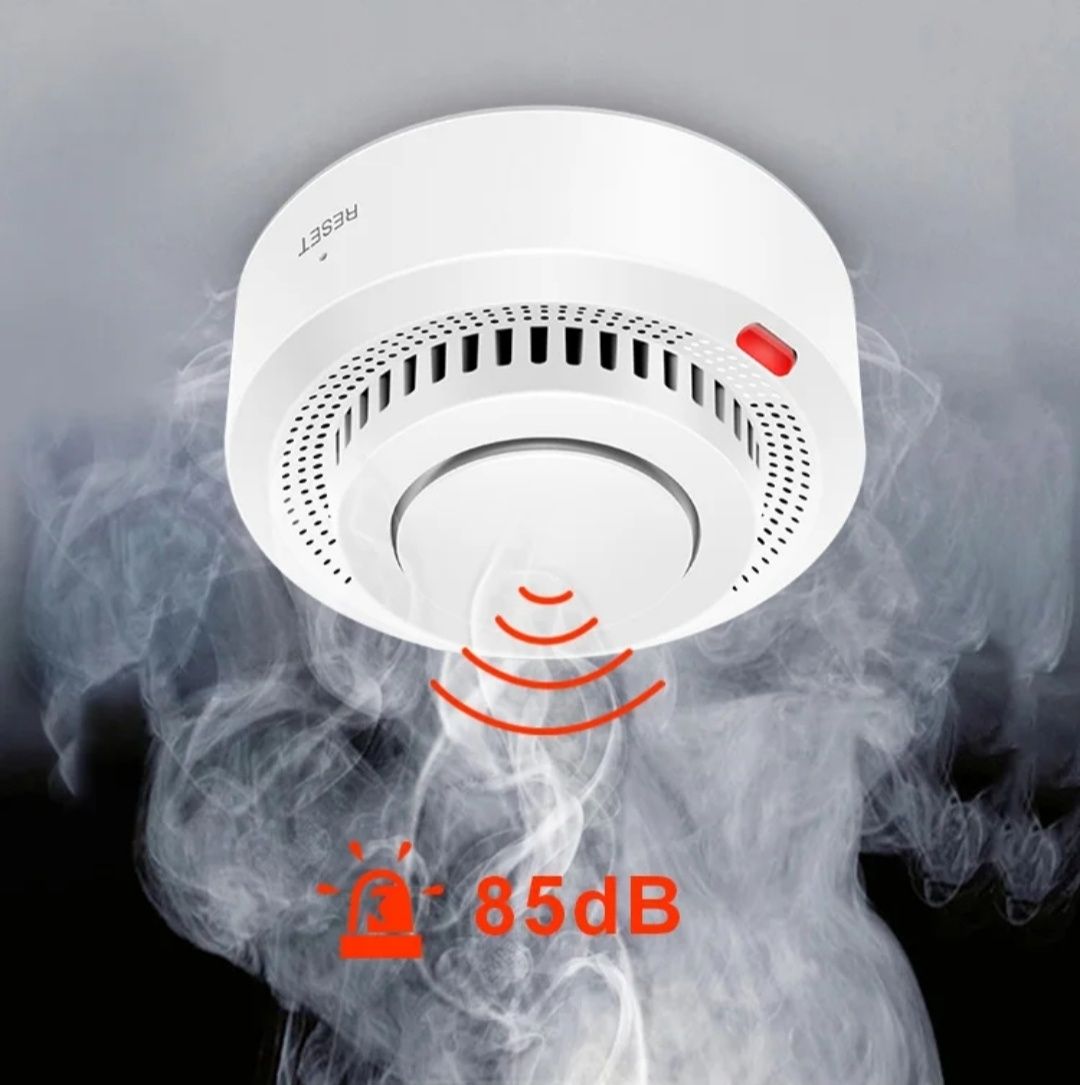 Розумний датчик диму з сиреною та WiFi