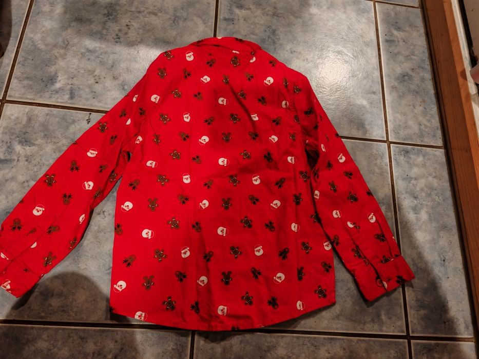 Koszula świąteczna rozm 122