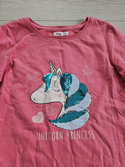 Ciepła sukienka/tunika 134-140