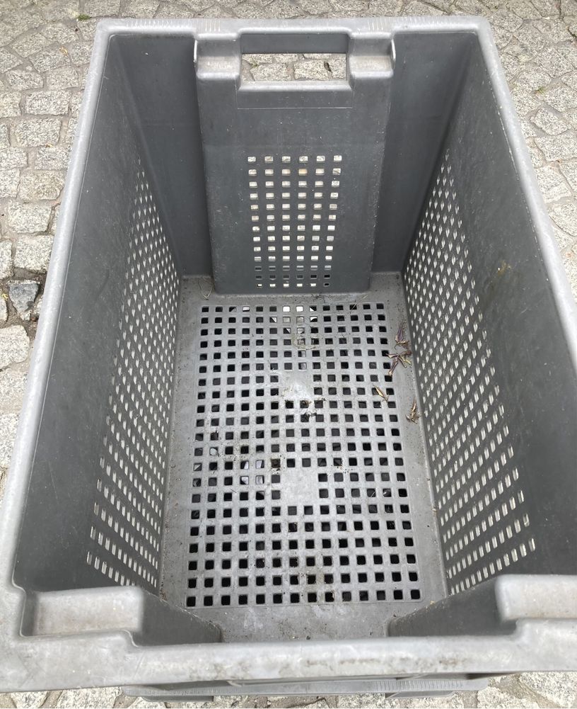 pojemniki (10 szt)  box systemowy (do piętrowania) obrotowy 60x41x40