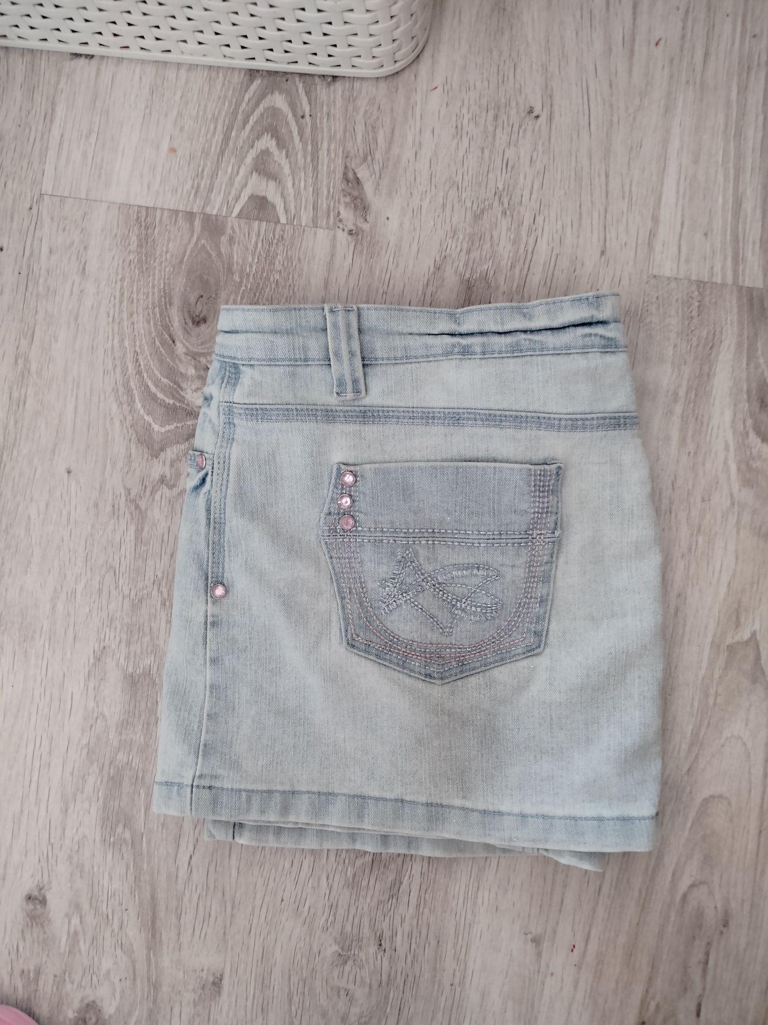 Spódnica krótka letnia damska jeansowa Denim Select XL 42