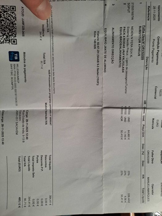 Saab 9-3 1.9 TID Sport Sedan 150cv Gasóleo 2004