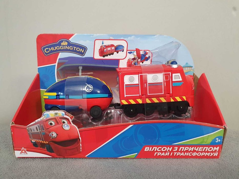 брюстер вілсон чаггінгтон  паровозик потяг chaggington причеп ковш