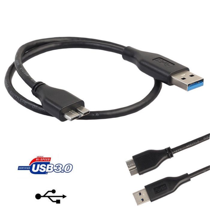 Z366 Cabo USB 3.0 A Macho 10 Pinos para Micro B Macho