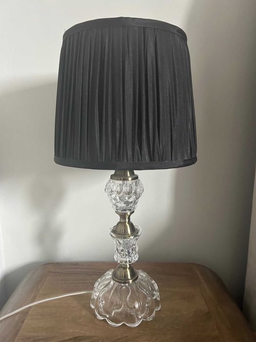 2 lampki stołowe / nocne, jak nowe, solidne podstawy