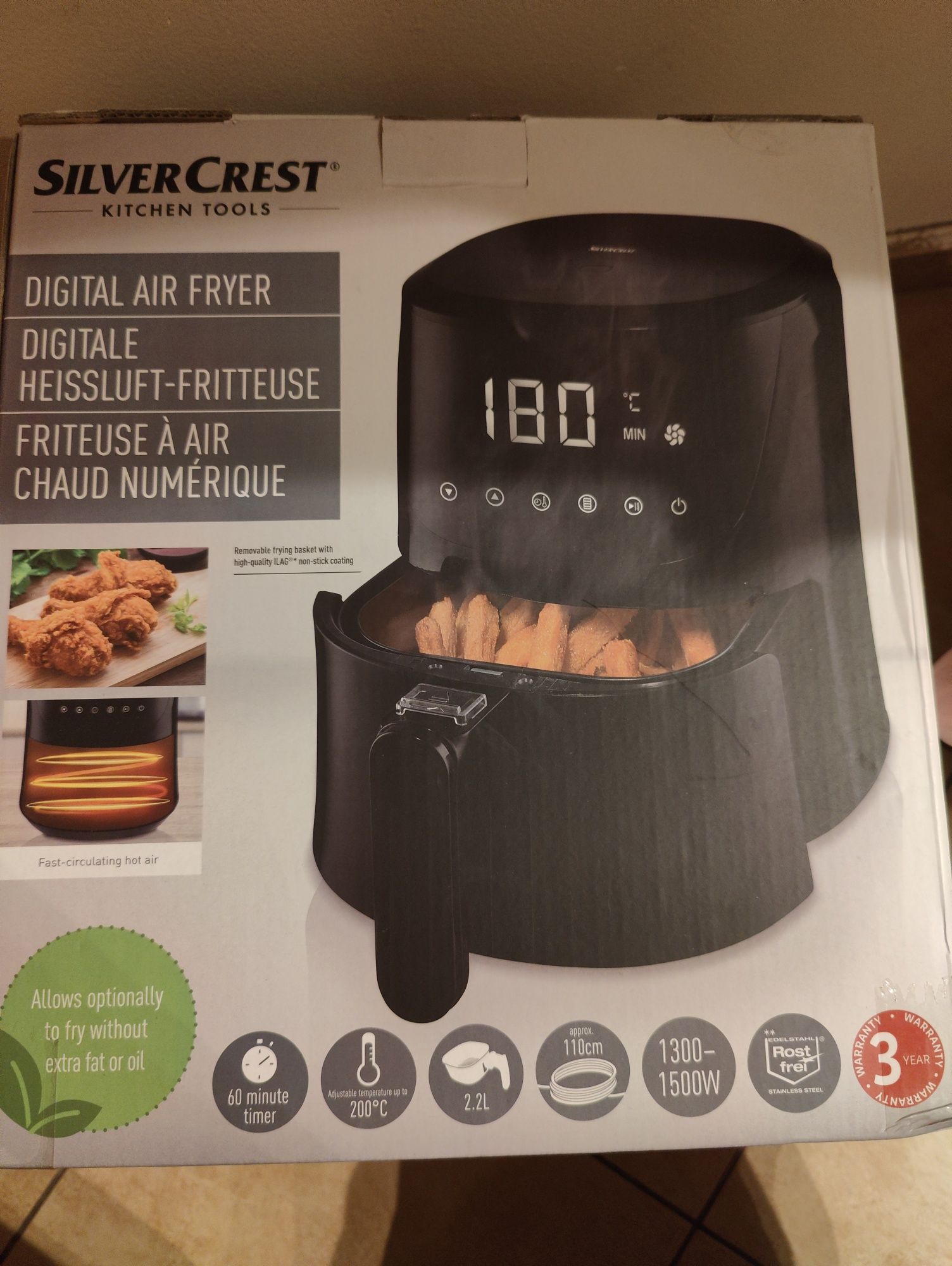 Frytkownica / air fryer / Silver Crest