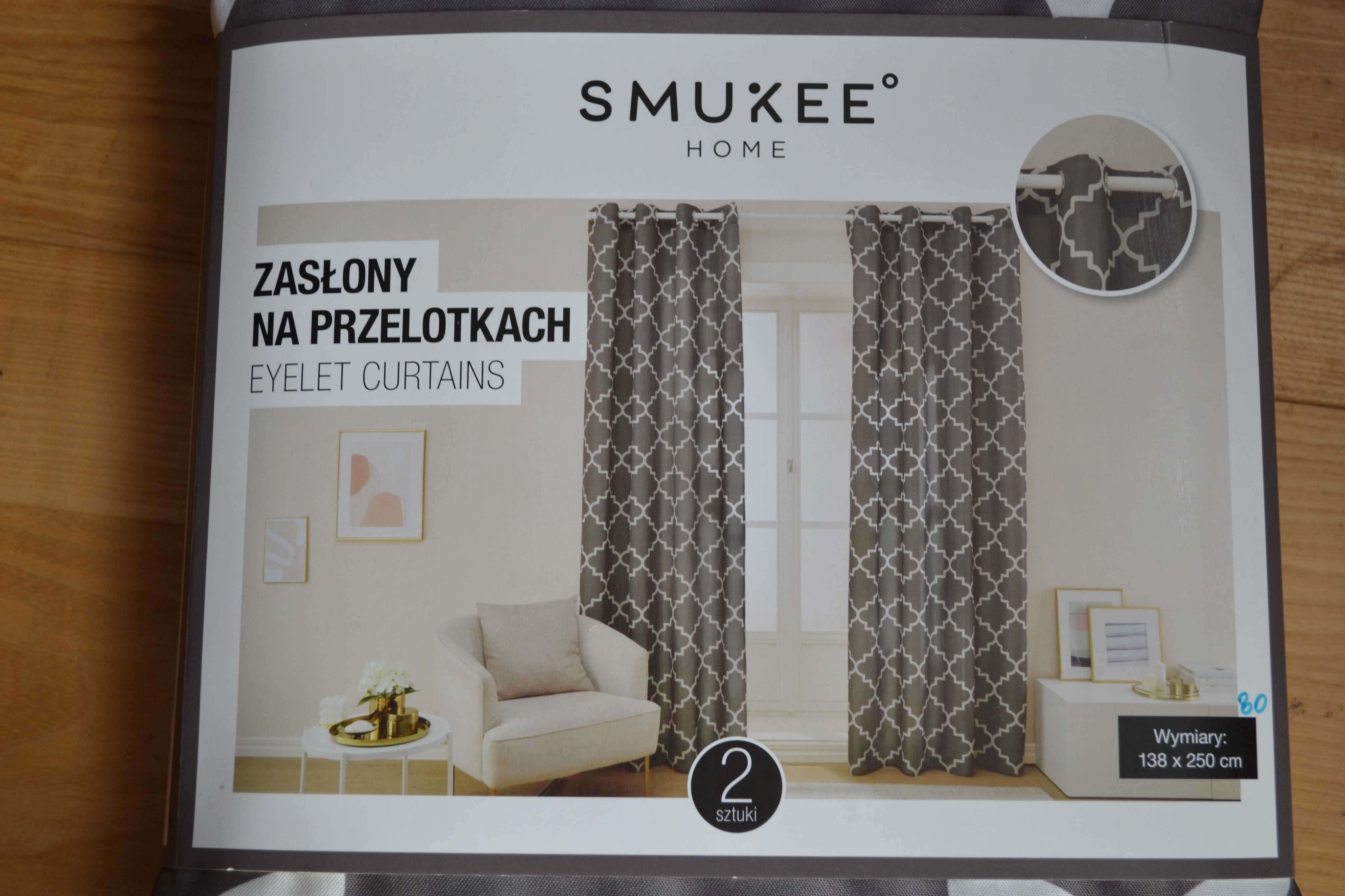 Zasłony na przelotkach nowe Smukee