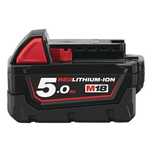 Bateria 18V 5.0Ah Milwaukee M18B5 - Usada e com Garantia