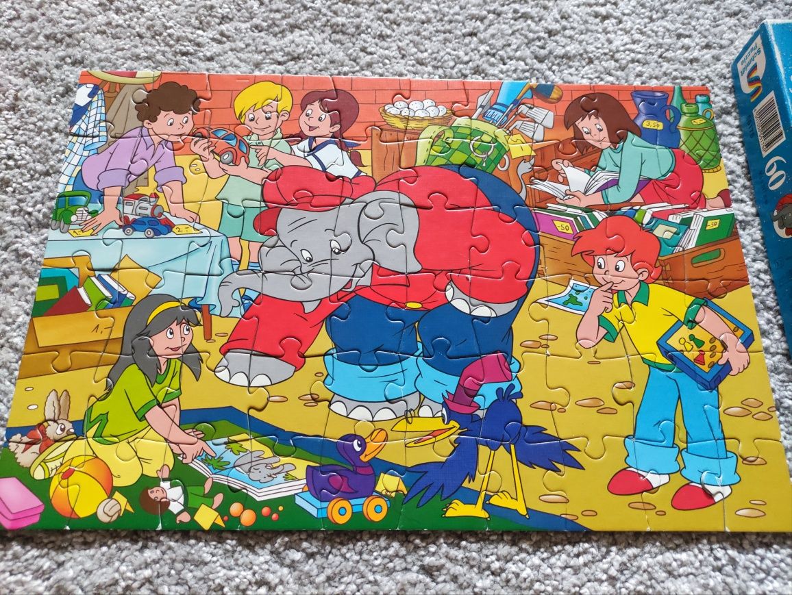 Słoń Benjamin 60 pcs Schmidt Puzzle 1998