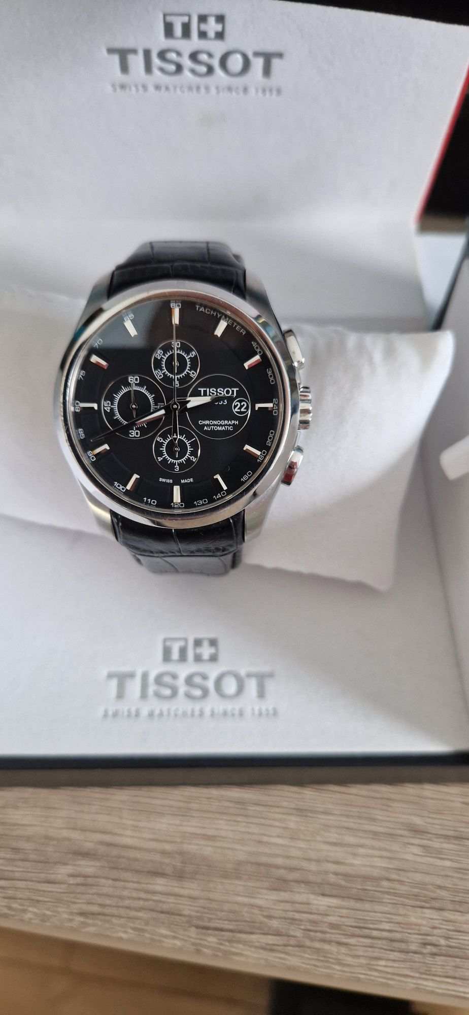 Zegarek Tissot Couturier Chronograph Automatic Gent T035.627