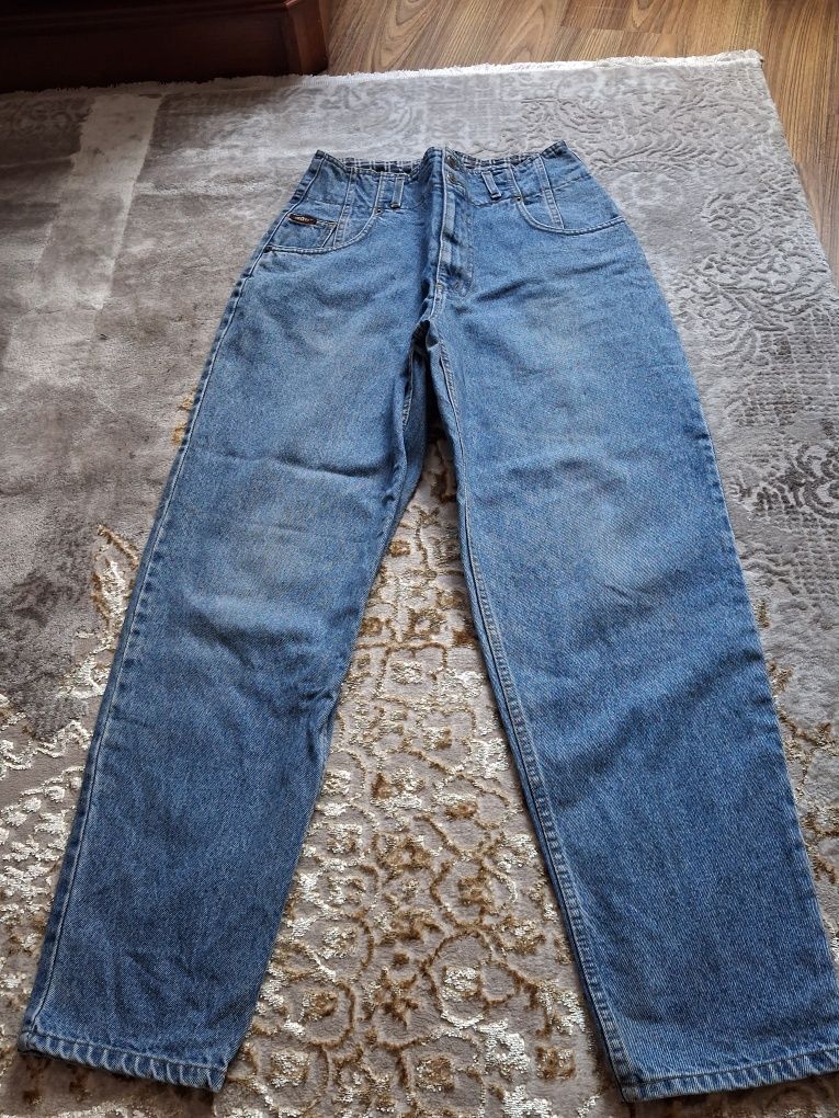 Spodnie damskie wysoki stan cross jeans
