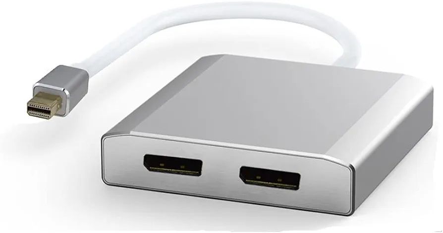 Mini Displayport na podwójny rozdzielacz Displayport, koncentrator MDP