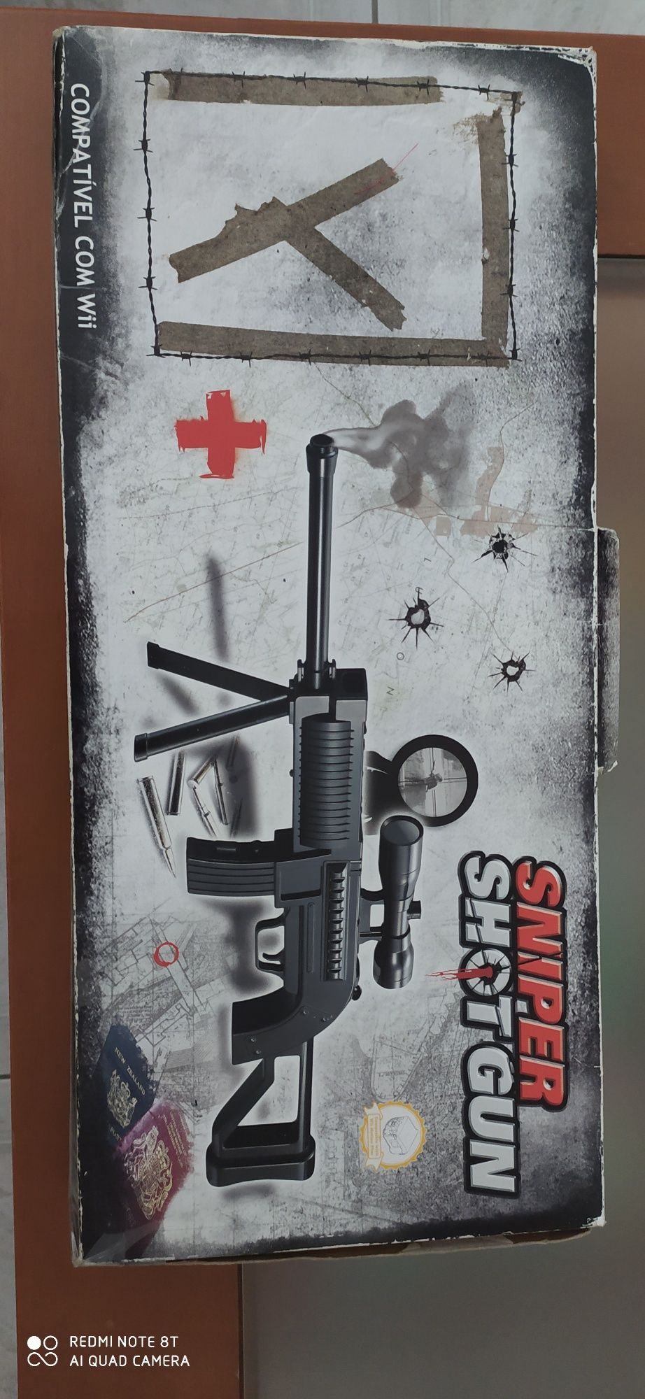 Wii sniper shot gun completa.