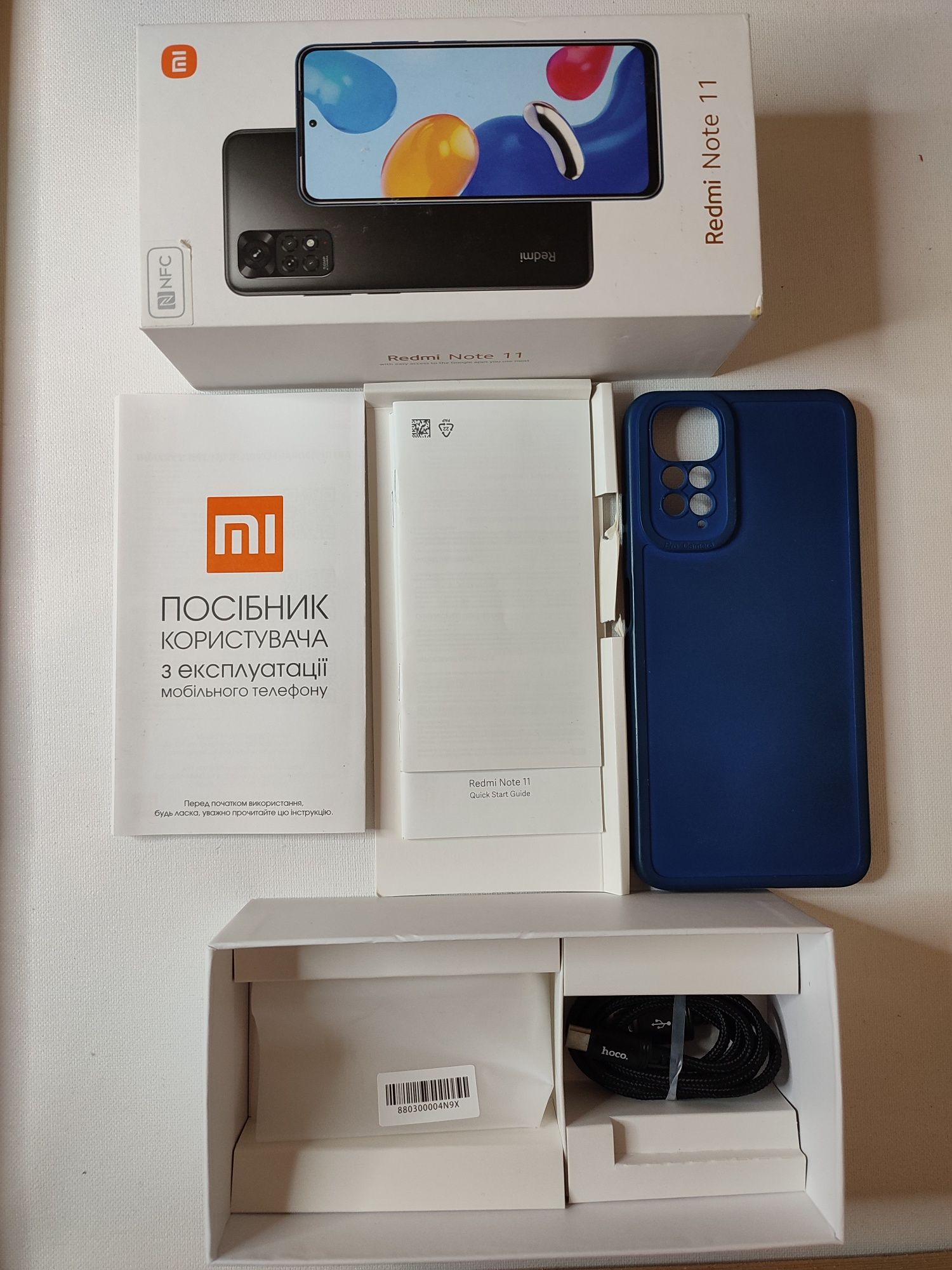 Xiaomi redmi note 11, 4/128Gb, NFC