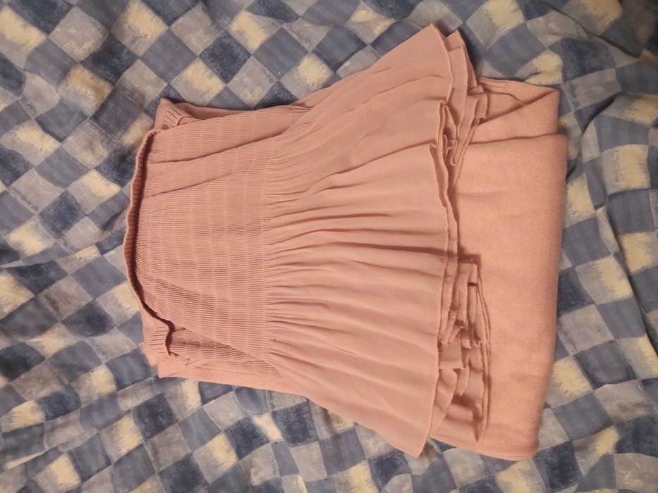 Sukienka pudrowy róż Reserved rozmiar S