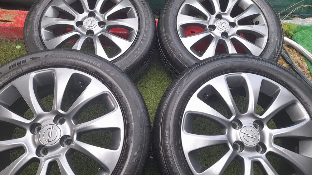 Jantes 16 opel 4×100 com pneus