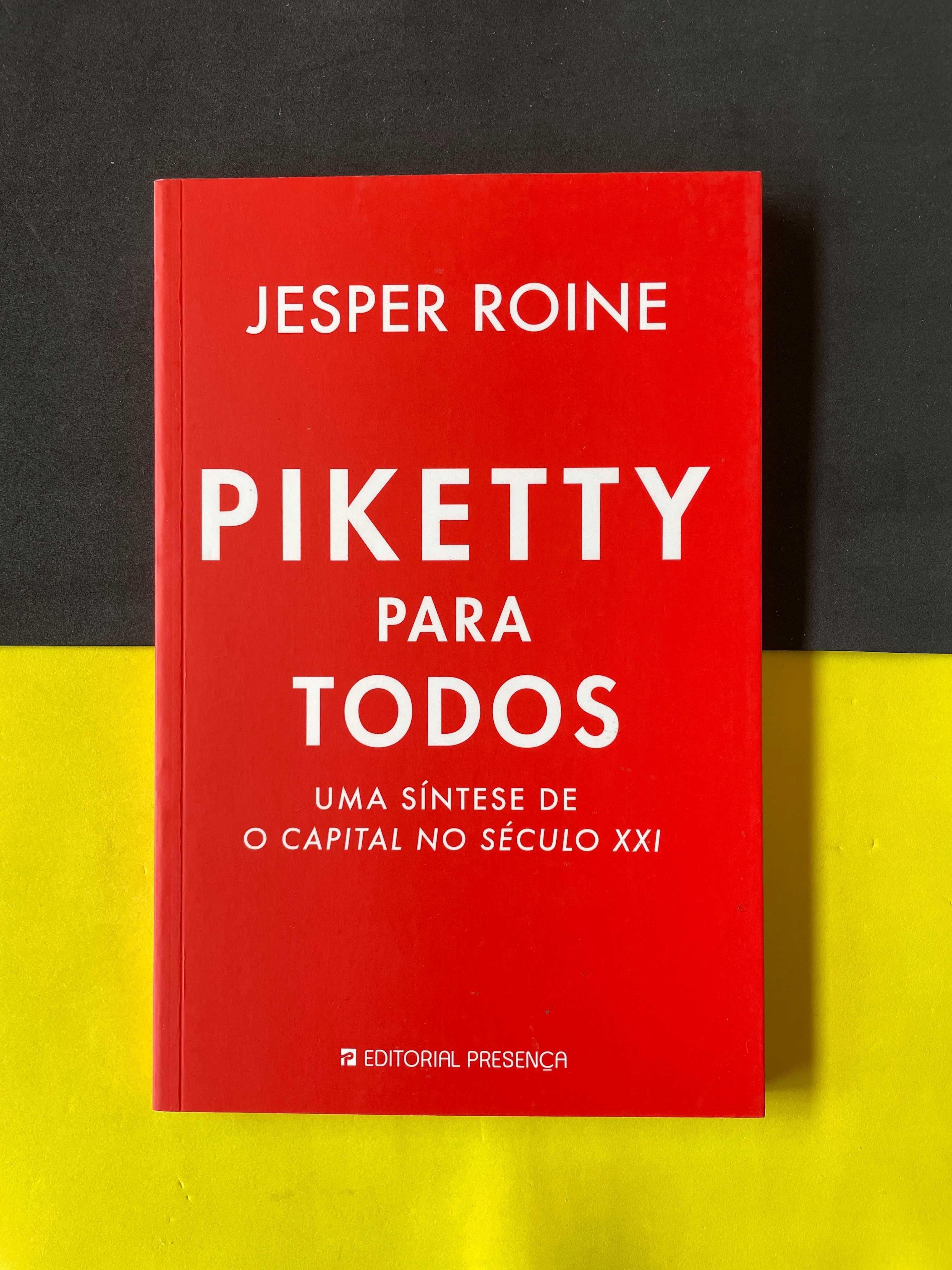 Jesper Roine - Piketty para todos. Uma síntese de O Capital