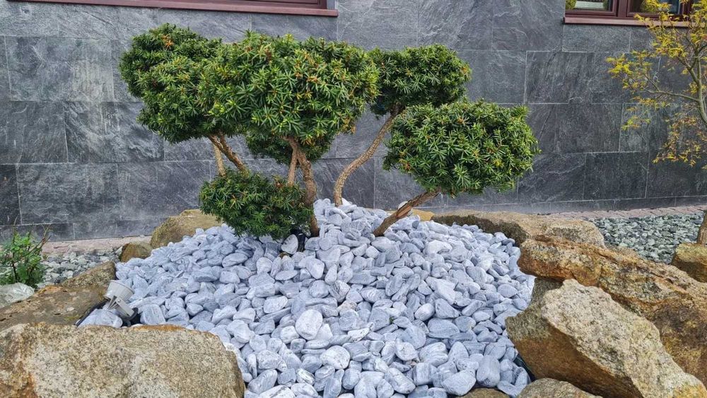 Otoczaki szare SILVER grecki kamień naturalny darmowa dostawa 1000 kg