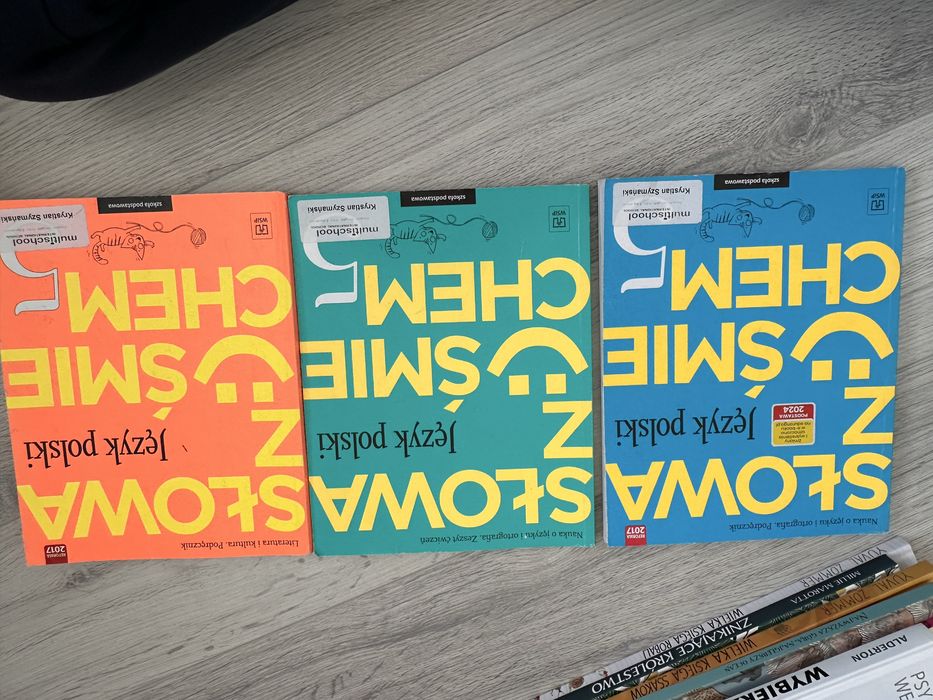 Podręczniki jezyk polski klasa 5 slowa ze smiechem 3 części