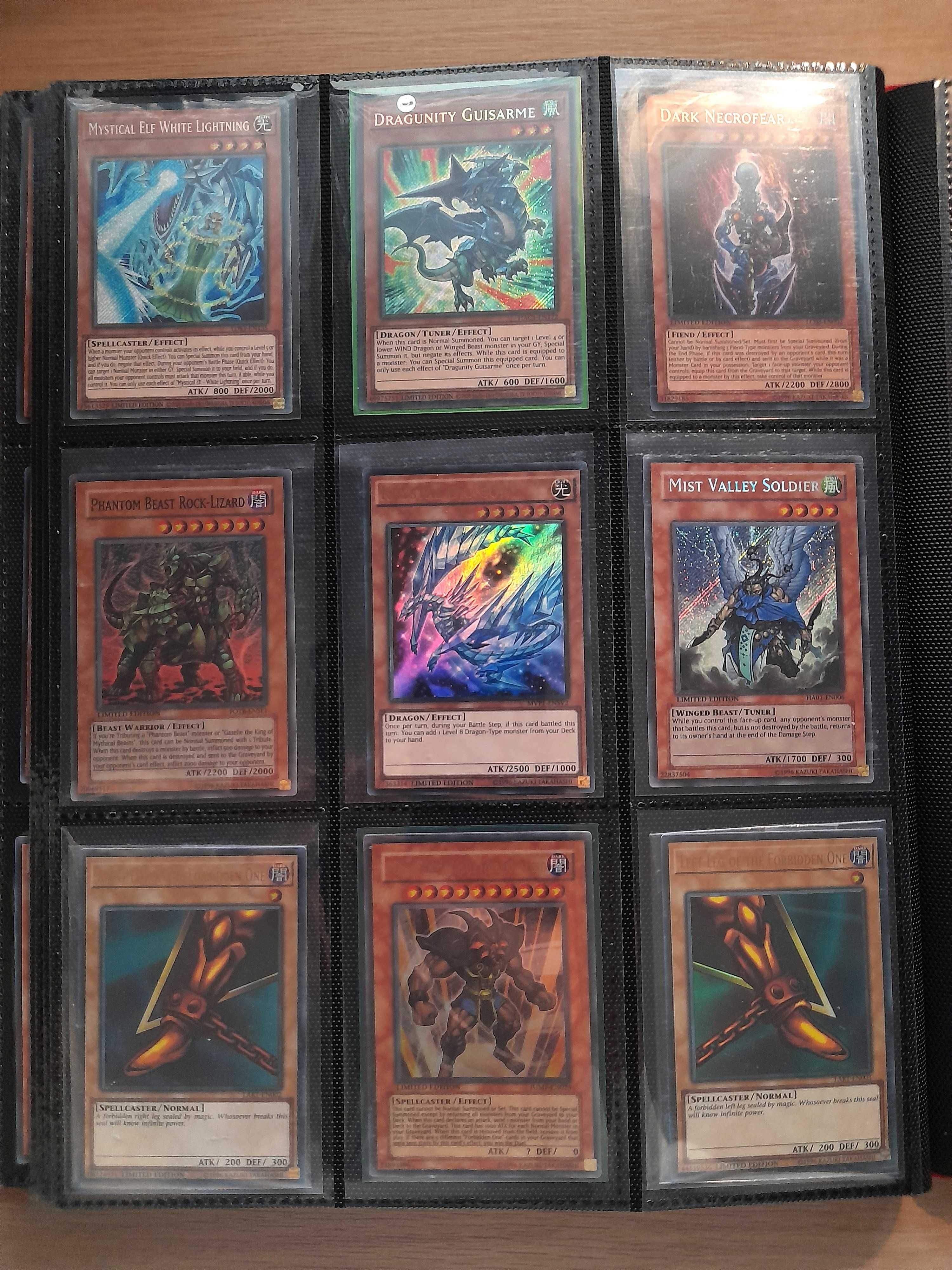 Cartas Edição Limitada Yu-Gi-Oh!