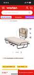 Cama provisoria dobravel