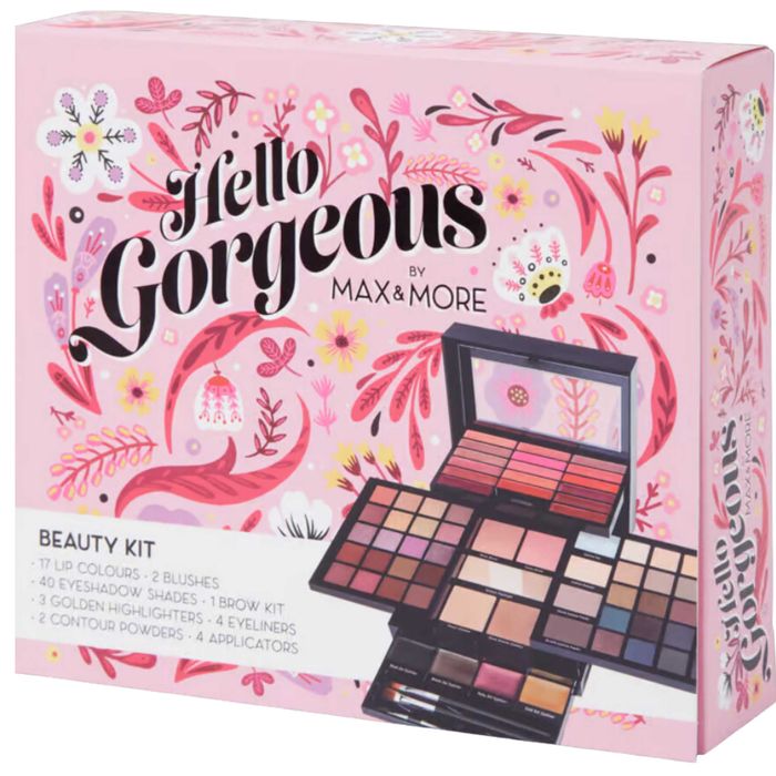ZESTAW DO MAKIJAŻU W SZKATUŁCE Beauty Kit 73 Elementy Max & More