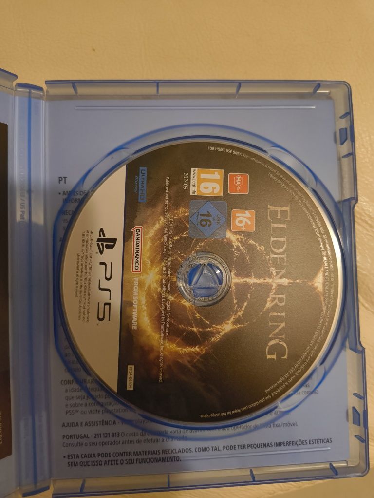 *COMO NOVO* Spider-Man 2, God of War Ragnarok e Elden Ring PS5