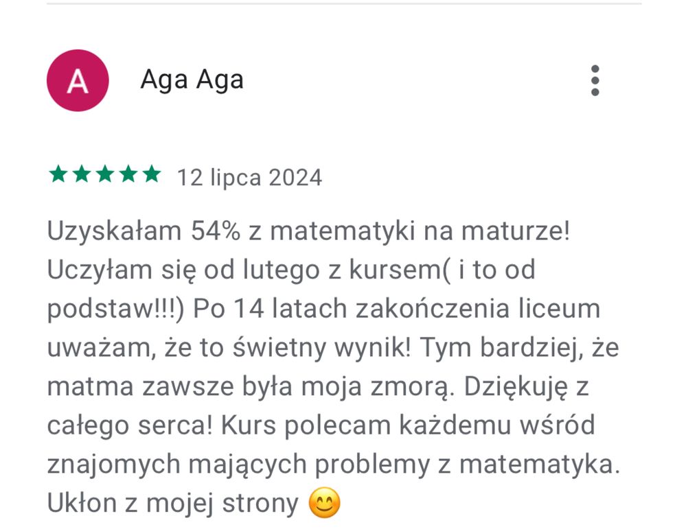Korepetycje z matematyki