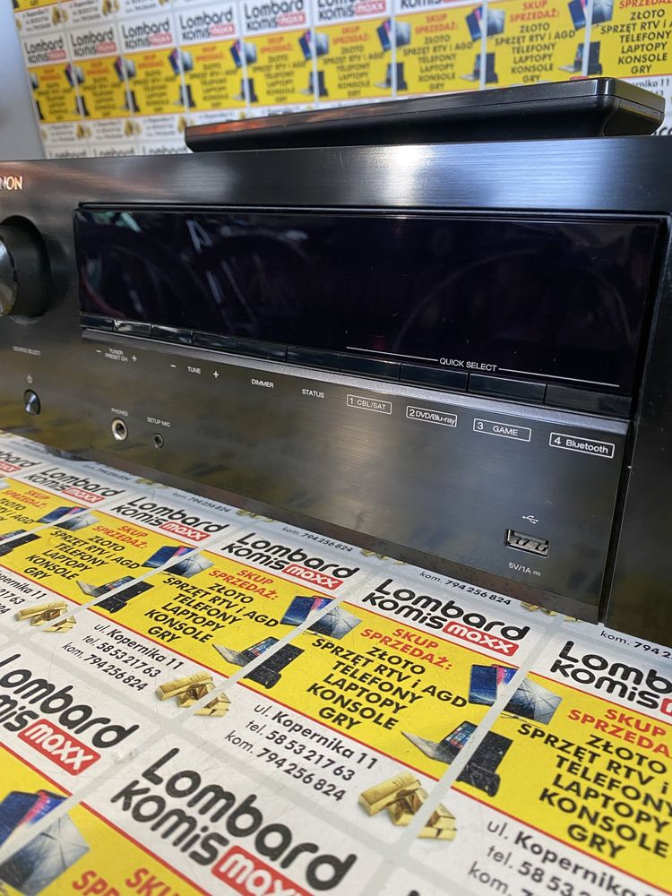 Amplituner DENON AVR-X550BT+pilot