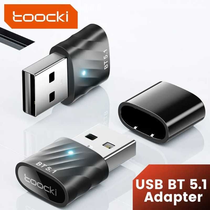 Nadajnik Bluetooth 5.1 USB Adapter - Toocki TQ-BTO3 - Audio Transmiter