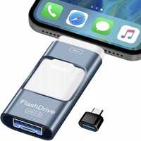 Pendrive 256GB USB 3.0 Flash Drive 4 w 1 zewnętrzny dysk iPhone OTG