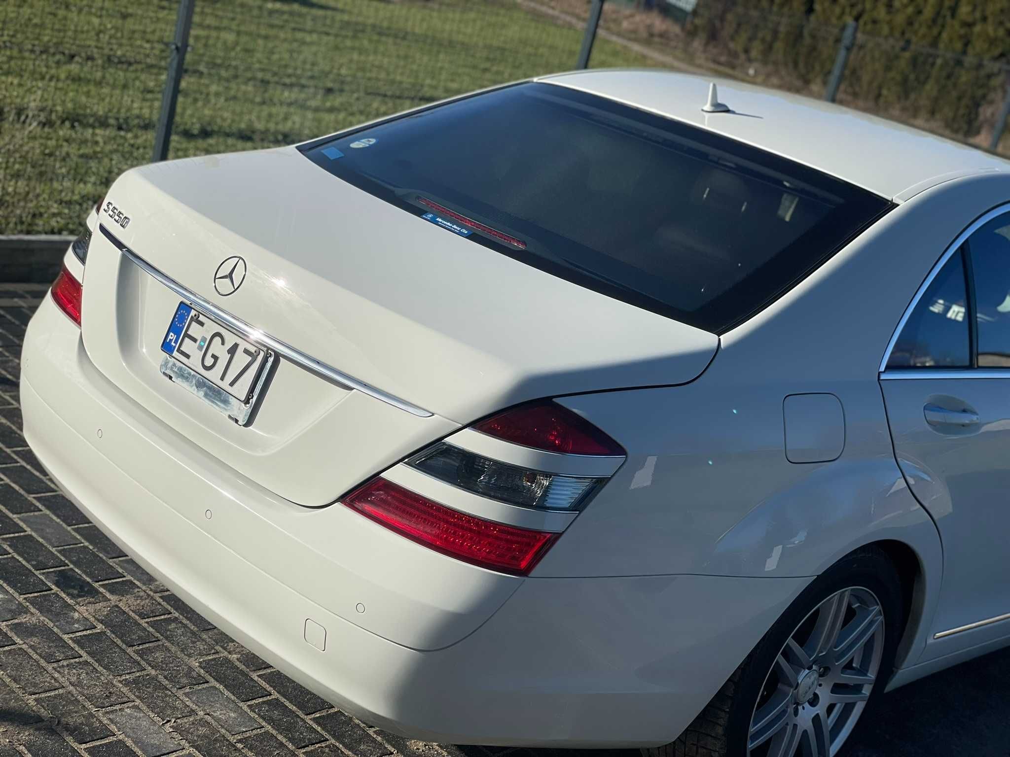 Mercedes W221 S550 5.5 V8 2007r 80tys przebieg, bezwypadkowy