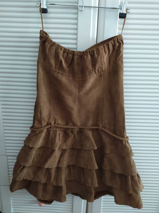 Vestido castanho tamanho S