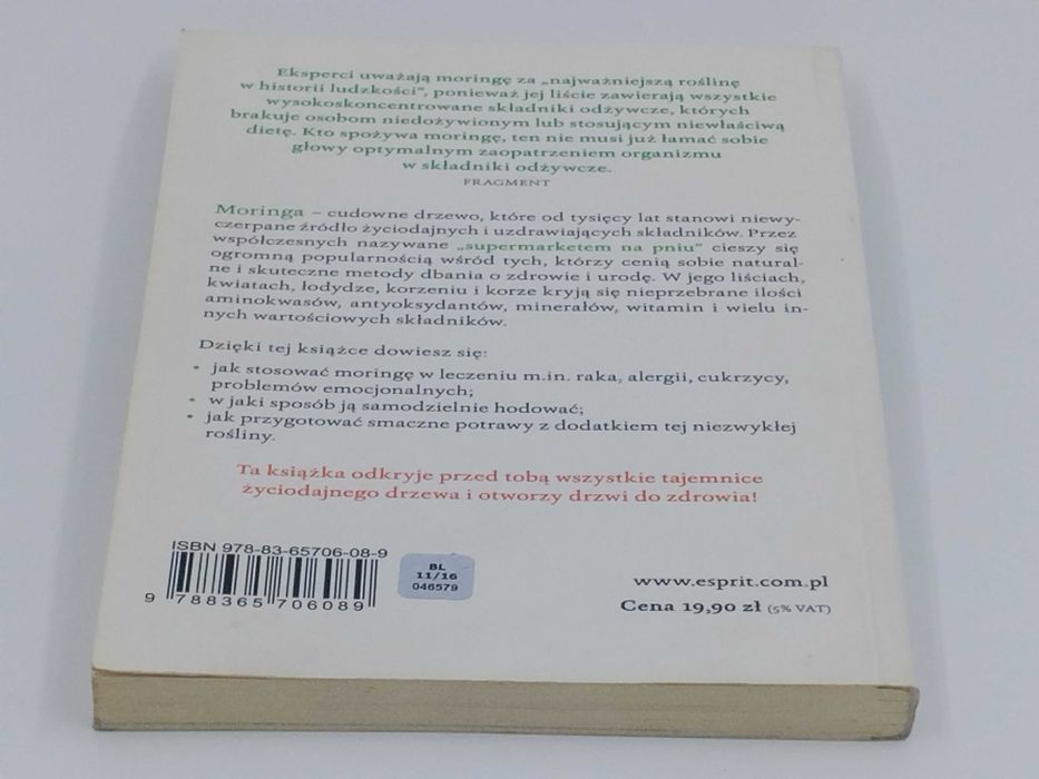 Günter Harnisch - Moringa Uzdrawiająca moc cudownego drzewa