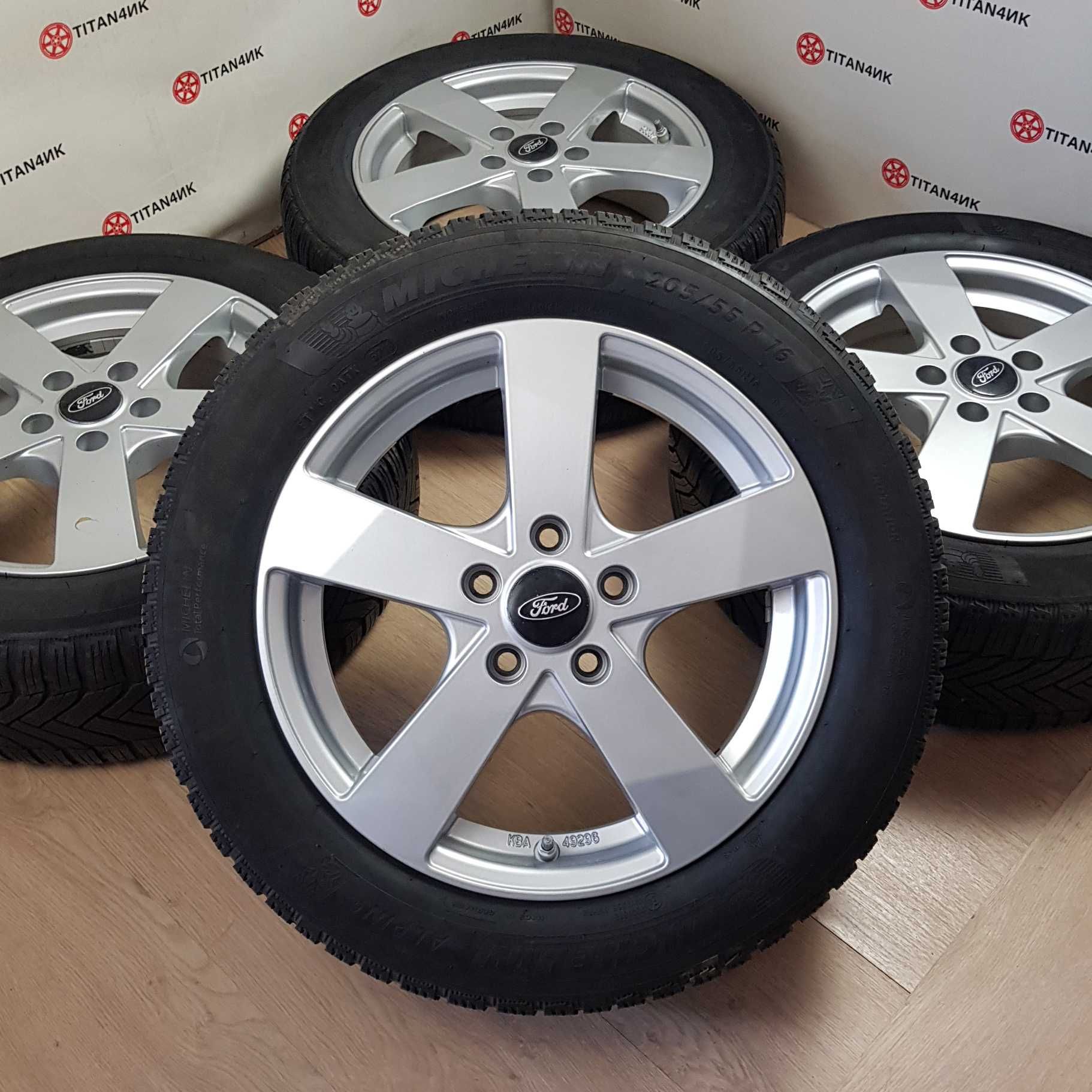 Диски Ford R16 5x108 Focus C-max Mondeo Fusion Kuga Volvo V50 V40 S60