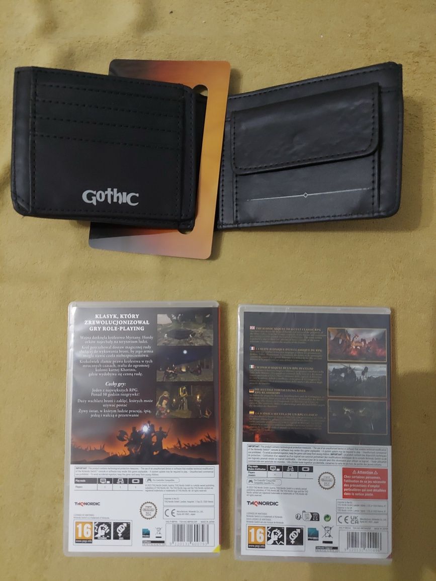 Zestaw Gothic 1 + Gothic 2 Nintendo Switch + Gratis