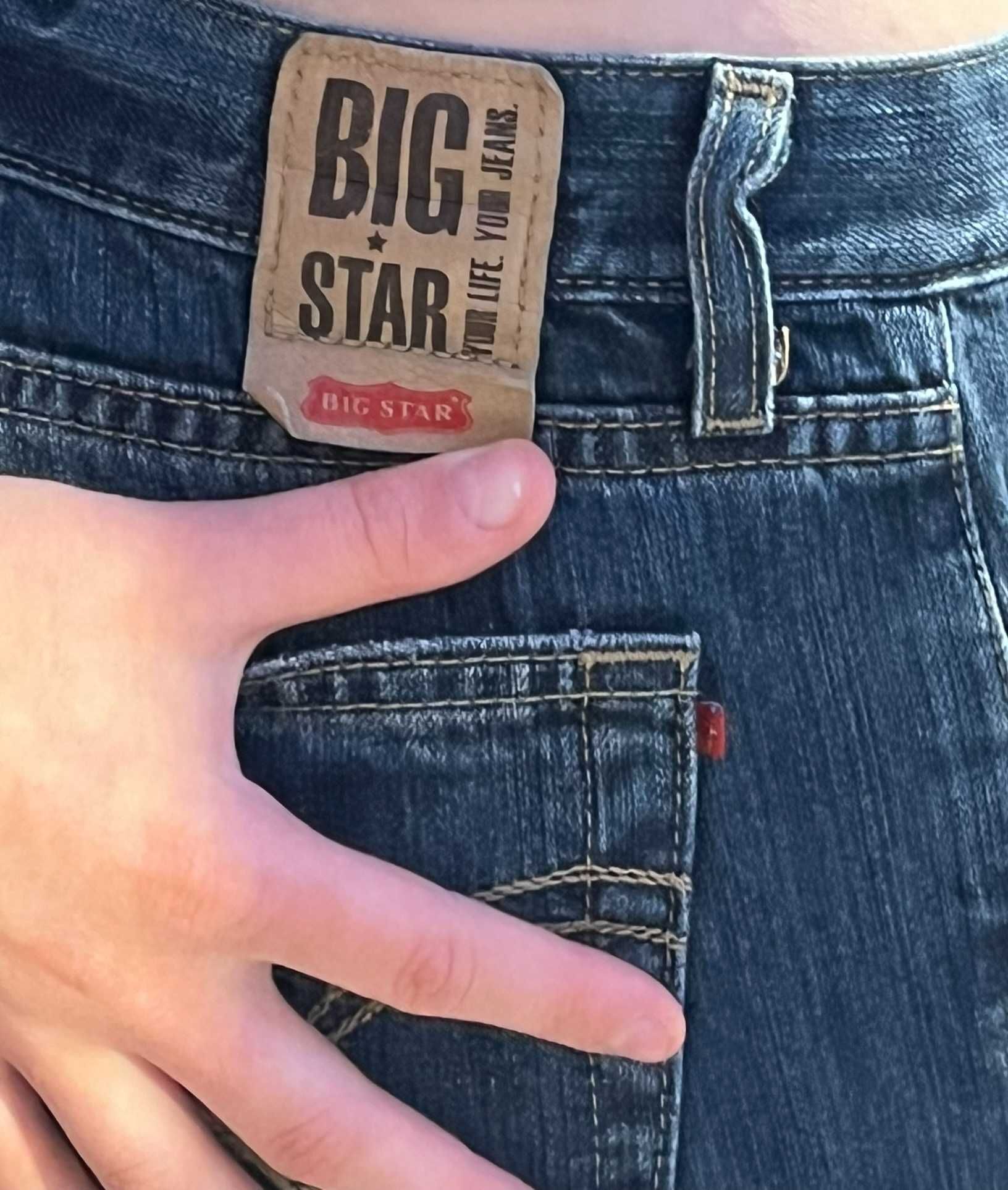 jeansy big star straight