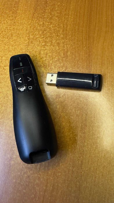 Apresentador com laser para apresentações e PowerPoints