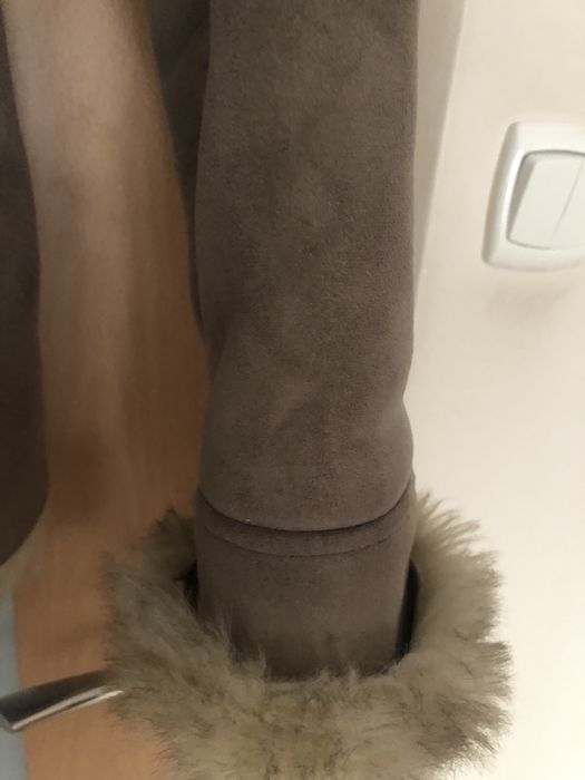 Elegancki cieply kozuszek comfort and style