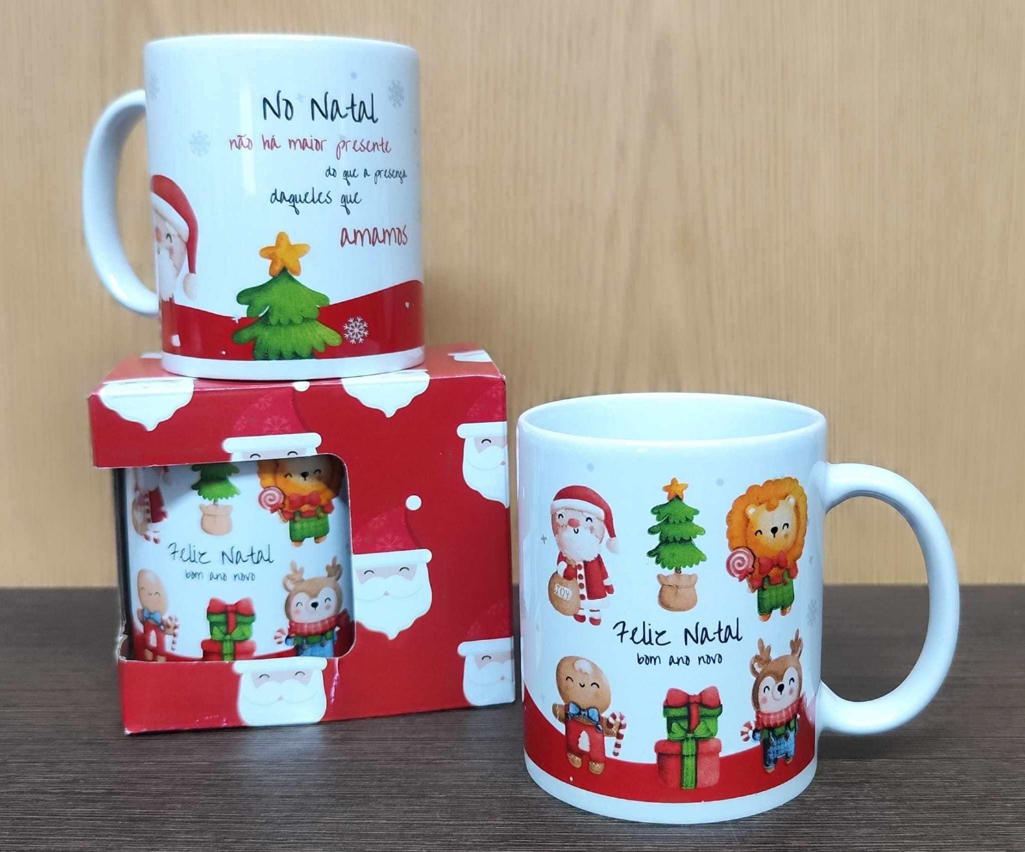 Caneca de com Pai Natal