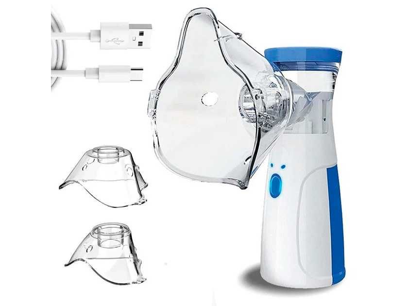 Портативний інгалятор для дітей, перезаряджуваний небулайзер з маскою