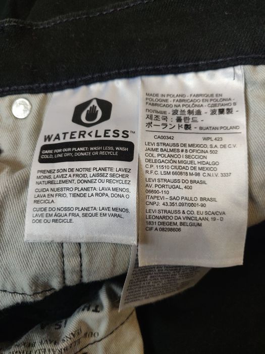 Джинсы LEVIS 511 Premium USA W31-30 L30
