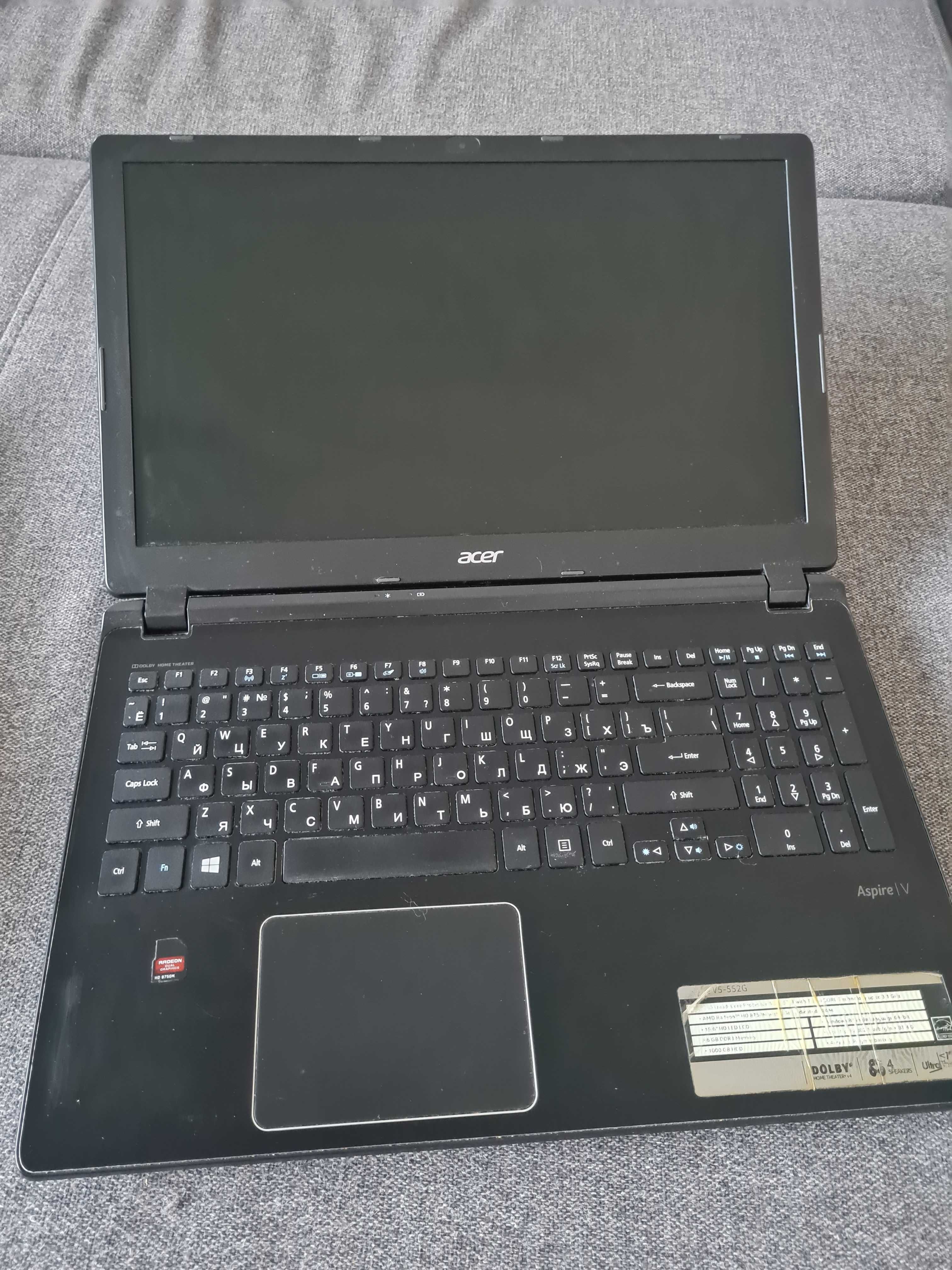 Ноутбук Acer Aspire V5-552G