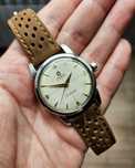 Omega Seamaster HoneyComp Automatic Bumper Fat Lugs 1954 Vintage