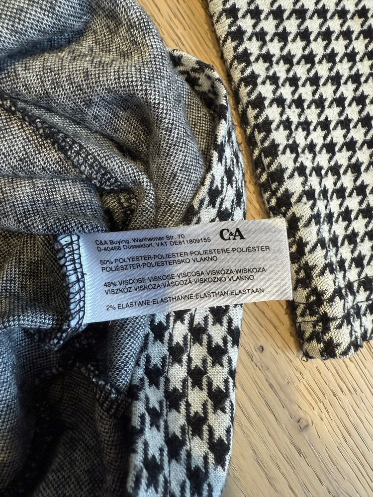 C&A тепле плаття гусяча лапка