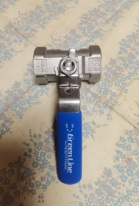 Zawór kulowy 1 cal nowy